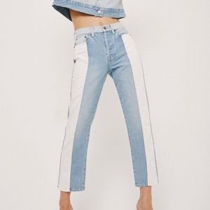 PISTOLA Charlie Colorblock Jeans High-Rise NWT